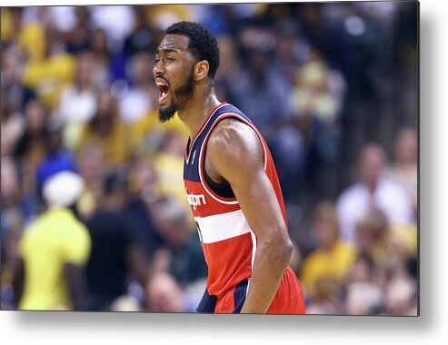 Playoffs Metal Print featuring the photograph John Wall by Andy Lyons