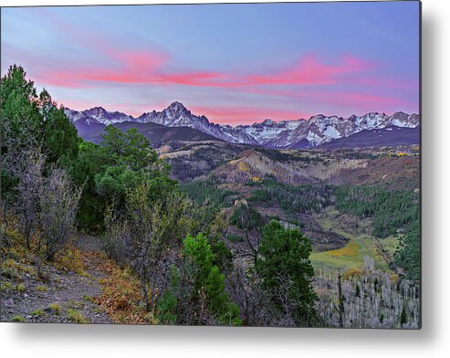 Mountains Metal Print featuring the photograph July 2018 Mount Sneffels Sunrise by Alain Zarinelli