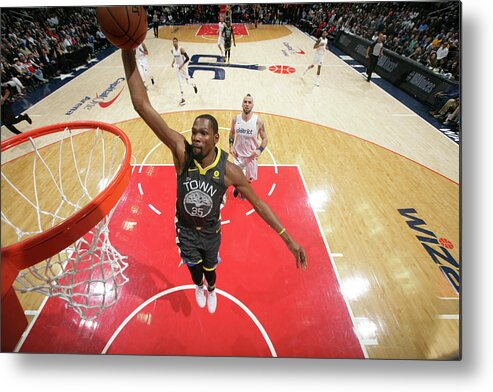 Kevin Durant Metal Print featuring the photograph Kevin Durant by Ned Dishman