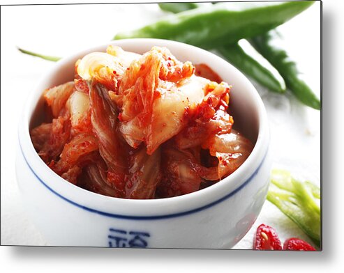 Korean Food Metal Print featuring the photograph Korean Image,kimchi by RunPhoto