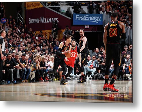 Playoffs Metal Print featuring the photograph Kyle Korver by Jeff Haynes