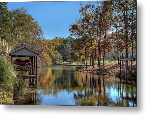 Lake Metal Print featuring the photograph Lake Cypress Springs by Mark McKinney