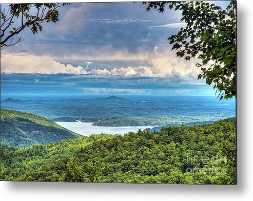 Lake Jocassee Metal Print featuring the photograph Lake Jocassee by Amy Dundon