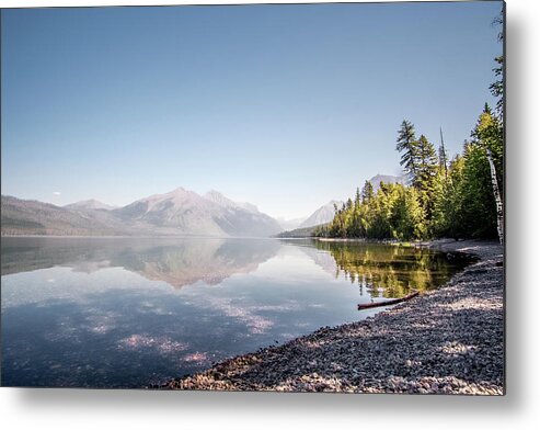 Montana Metal Print featuring the photograph Lake McDonald #1 by Alberto Zanoni