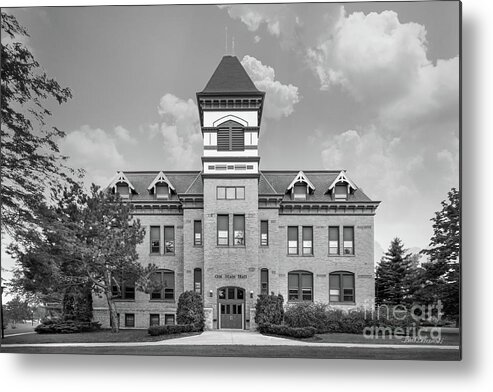 Lakeland College Metal Print featuring the photograph Lakeland College Old Main Hall by University Icons