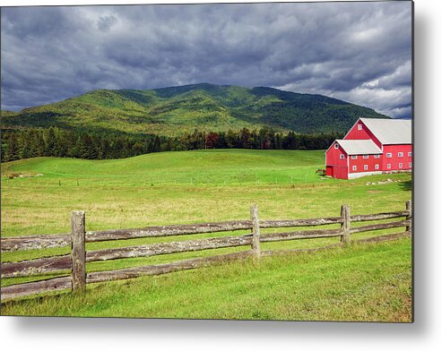Pioneer Farm Metal Print featuring the photograph Late Summer At Pioneer Farm - Columbia, New Hampshire by John Rowe