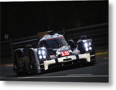Sport Metal Print featuring the photograph Le Mans 24 Hour Race - Qualifying by Shaun Botterill
