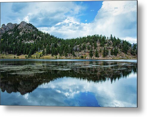 Lily Lake Metal Print featuring the photograph Lily Lake Reflections by Kyle Hanson