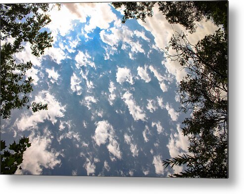 Clouds Metal Print featuring the photograph Lots of Little Clouds by W Craig Photography
