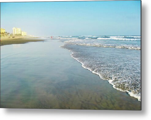 Low Tide Metal Print featuring the photograph Low Tide in Acapulco by Tatiana Travelways