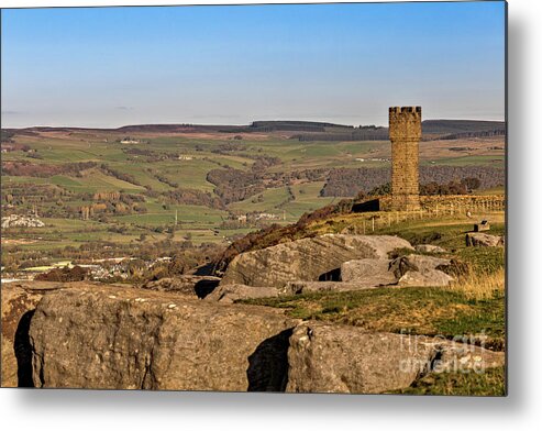 Uk Metal Print featuring the photograph Lund's Tower by Tom Holmes Photography