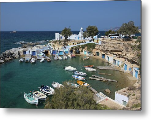 Mandrakia Metal Print featuring the photograph Mandrakia Harbor by Sean Hannon