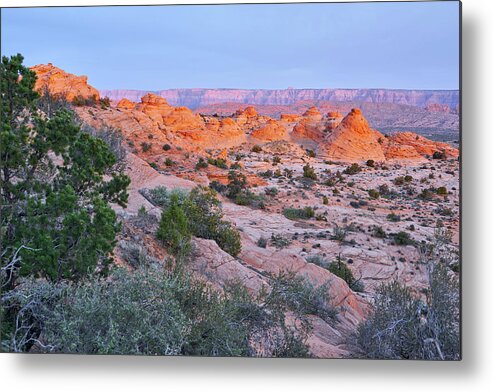 Antelope Canyon Metal Print featuring the photograph March 2023 Teepee Sunrise by Alain Zarinelli