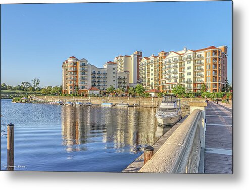 Hotel Metal Print featuring the photograph Marina Inn at Grande Dunes by Mike Covington