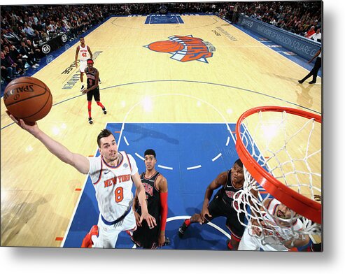 Nba Pro Basketball Metal Print featuring the photograph Mario Hezonja by Nathaniel S. Butler