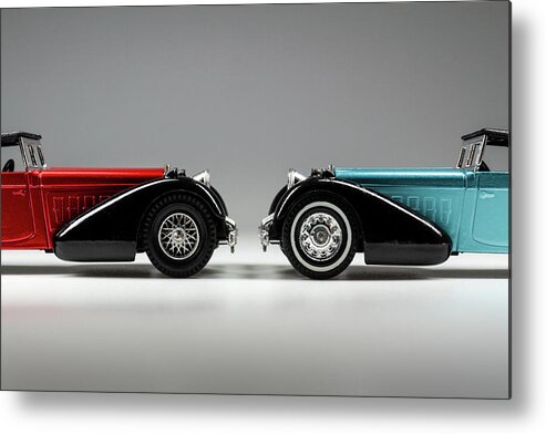 Hispano Suiza Metal Print featuring the photograph Matchbox Models of Yesteryear Y-17 Hispano Suiza 1938 by Viktor Wallon-Hars