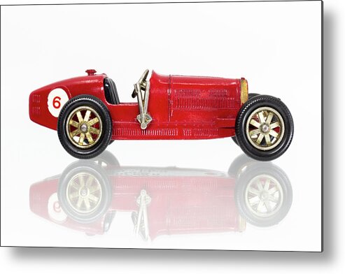 Bugatti Type 35 Metal Print featuring the photograph Matchbox Models of Yesteryear Y-6 Bugatti Type 35 1926 by Viktor Wallon-Hars