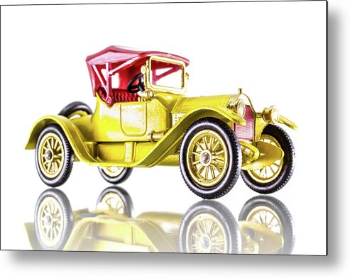 Cadillac Metal Print featuring the photograph Matchbox Models of Yesteryear Y-6 Cadillac 1913 by Viktor Wallon-Hars