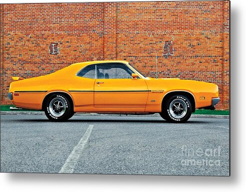 1970 Metal Print featuring the photograph Mercury Cyclone by Action