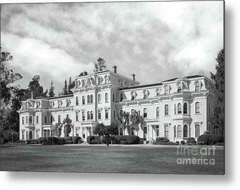 Mills College Metal Print featuring the photograph Mills College Mills Hall by University Icons
