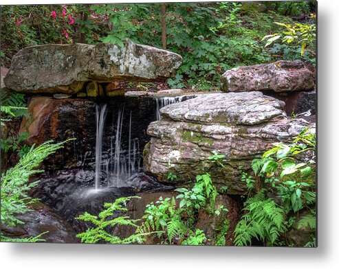 Waterfall Metal Print featuring the photograph Mini Waterfall by James Barber
