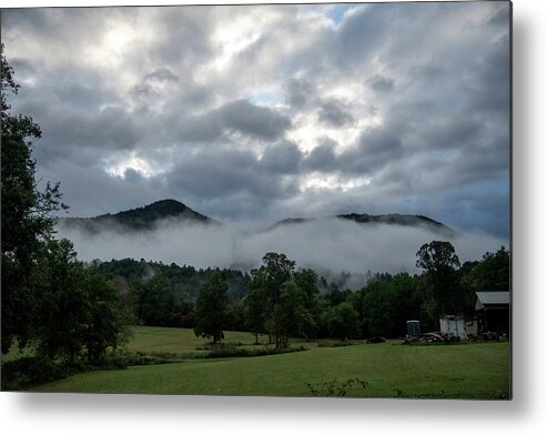 2437 Metal Print featuring the photograph Misty Mountains by FineArtRoyal Joshua Mimbs
