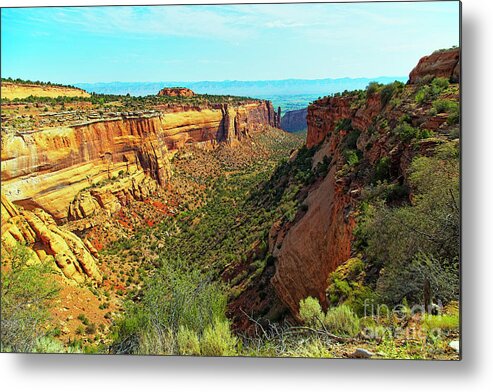 Jon Burch Metal Print featuring the photograph Monument Canyon and Saddlehorn by Jon Burch Photography