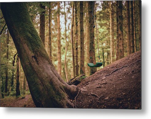 Forest Metal Print featuring the photograph Mood swings by Gavin Lewis