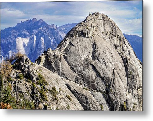 Sequoia National Park Metal Print featuring the photograph Moro Rock by Brett Harvey