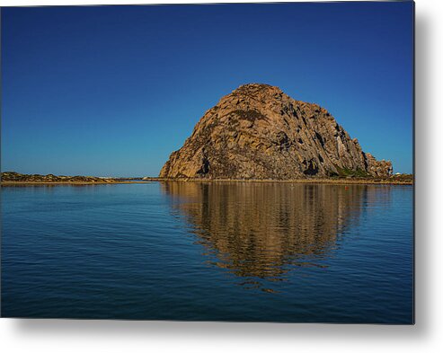 Bay Metal Print featuring the photograph Morro Rock by Local Snaps Photography