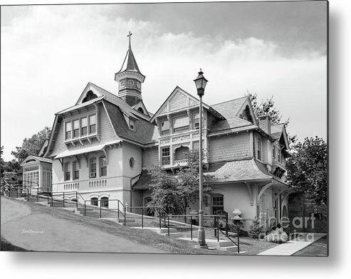 Mount St. Mary College Metal Print featuring the photograph Mount Saint Mary College Whittaker Hall by University Icons