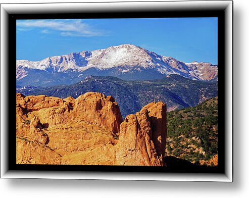 Mountain Metal Print featuring the photograph Mountain Landscapes by Richard Risely