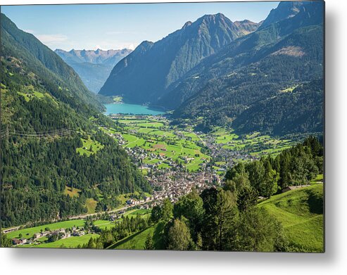  Metal Print featuring the photograph Mountain village by Robert Miller