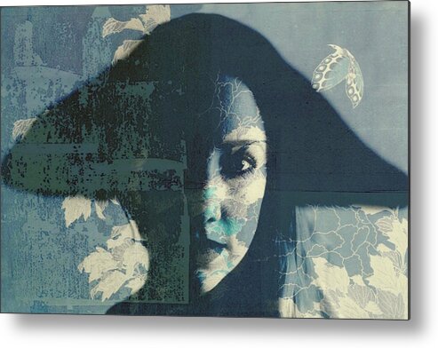 Woman Metal Print featuring the digital art Move In A Little Closer Baby by Paul Lovering