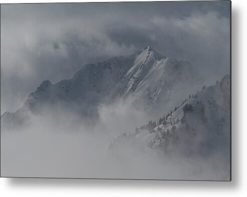 Utah Metal Print featuring the photograph Mt. Superior by Mike Bachman
