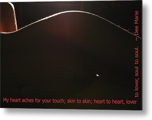 Clay Metal Print featuring the photograph My Heart Aches by Clayton Bruster
