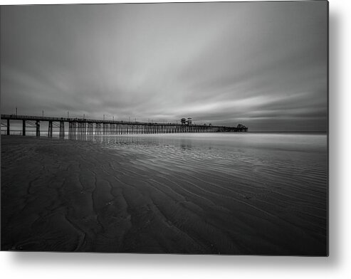 B & W Metal Print featuring the photograph My Next Apierance by Peter Tellone