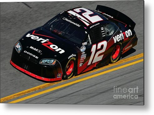 Nascar Metal Print featuring the photograph Nascar by Action