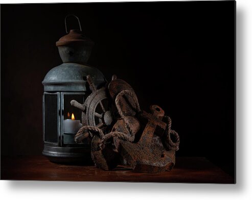 Anchor Metal Print featuring the photograph Nautical Still Life by Tom Mc Nemar