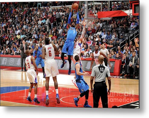 Nba Pro Basketball Metal Print featuring the photograph Nerlens Noel by Andrew D. Bernstein