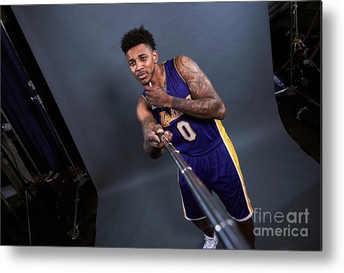 Event Metal Print featuring the photograph Nick Young by Jennifer Pottheiser