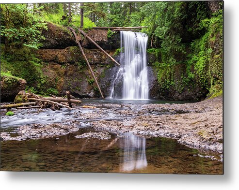 Falls Metal Print featuring the photograph North Falls by Stephen Sloan