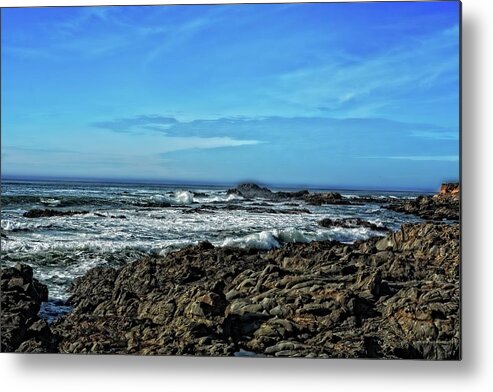 Pacific Ocean Metal Print featuring the photograph Northern California Coast 7 by Maggy Marsh