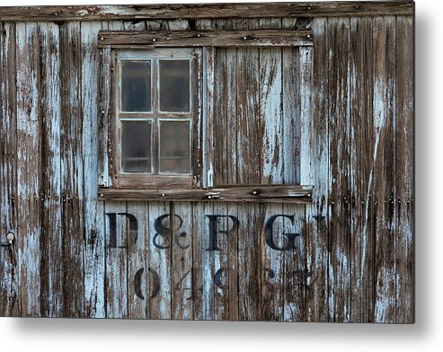 Window Metal Print featuring the photograph Number 04965 by Denise Bush