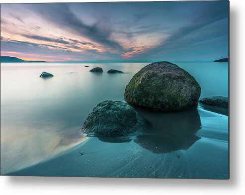 Dusk Metal Print featuring the photograph Observers by Evgeni Dinev
