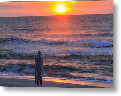 Water Metal Print featuring the photograph Ocean Rise by Addison Likins