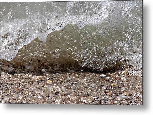 Ocean Metal Print featuring the photograph Ocean Surf by Dart Humeston