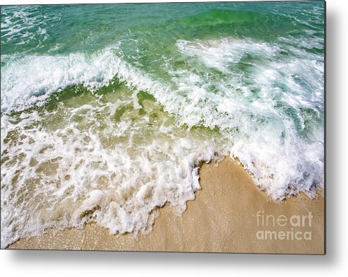 Beach Metal Print featuring the photograph Ocean Waves by Beachtown Views