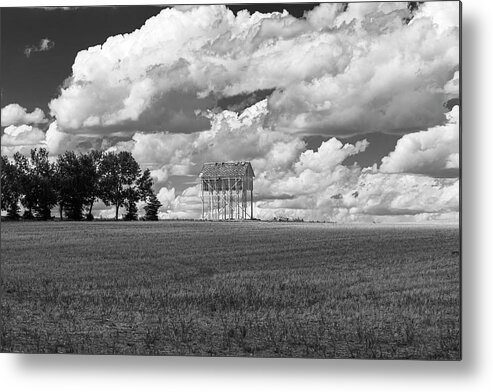 Granary Metal Print featuring the photograph Old Granary 2014 by Thomas Young