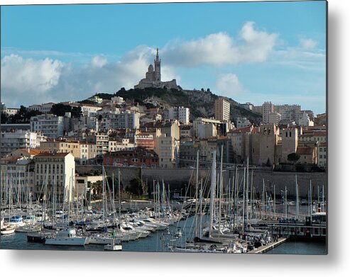 Marseille Metal Print featuring the photograph Old Port - Marseille by Angelo DeVal